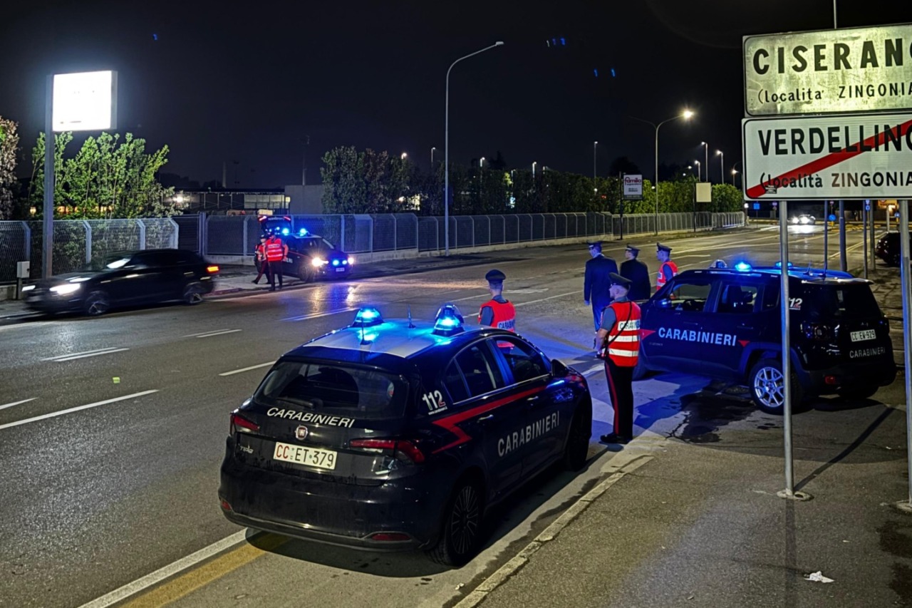 Controlli dei carabinieri a Zingonia e dintorni: fermato un 42enne con due condanne sulle spalle