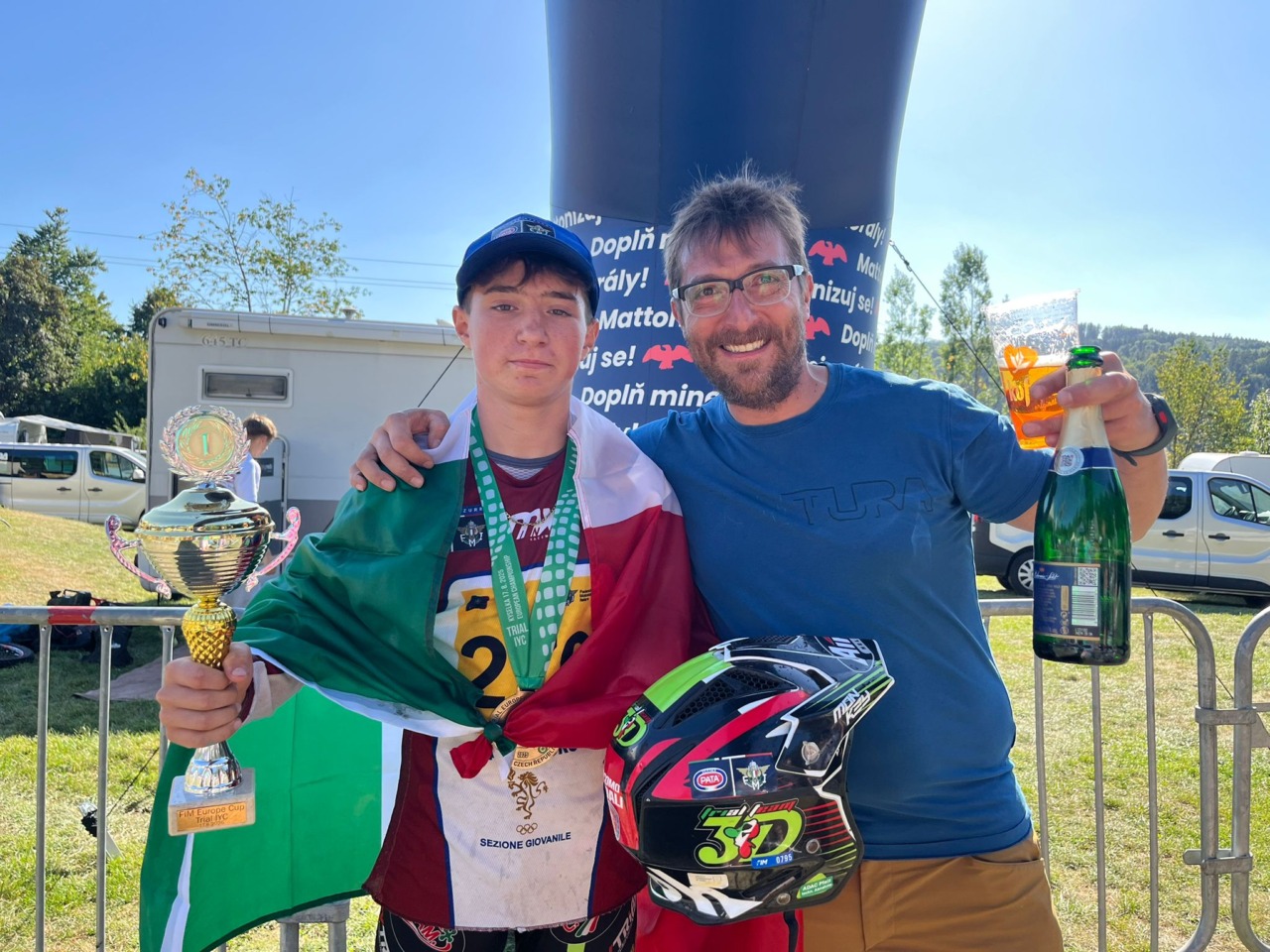 Impresa del bergamasco Giacomo Midali: è campione europeo di trial