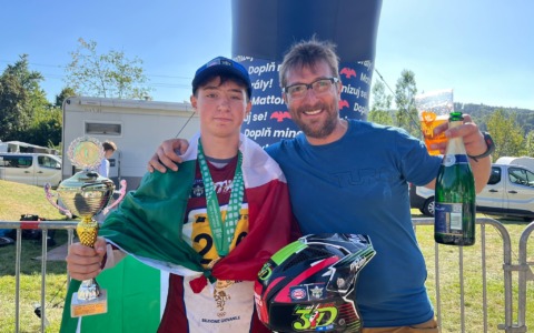 Impresa del bergamasco Giacomo Midali: è campione europeo di trial