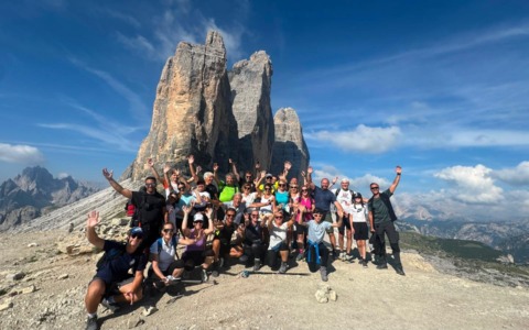 Giovanni Licini con il ministro Giorgetti e Gasperini in Val Pusteria: una vacanza nel segno della solidarietà