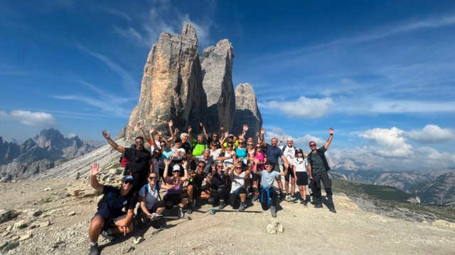 Giovanni Licini con il ministro Giorgetti e Gasperini in Val Pusteria: una vacanza nel segno della solidarietà