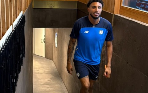 Ederson è arrivato a Zingonia con largo anticipo, ha una voglia matta di tornare in campo