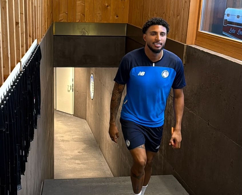 Ederson è arrivato a Zingonia con largo anticipo, ha una voglia matta di tornare in campo