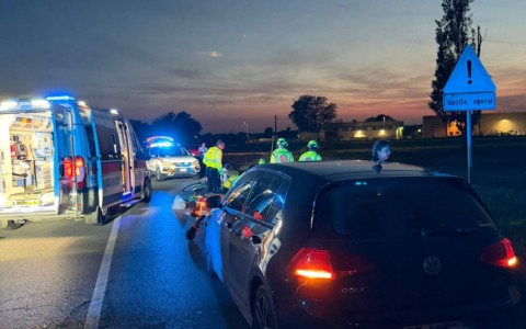Travolge una donna in bicicletta nel Bresciano, 52enne bergamasco positivo alla cocaina