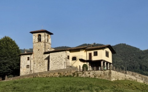 Il Santuario di San Gottardo a Gandino chiuso per il rischio di assestamenti del terreno causati dalla siccità