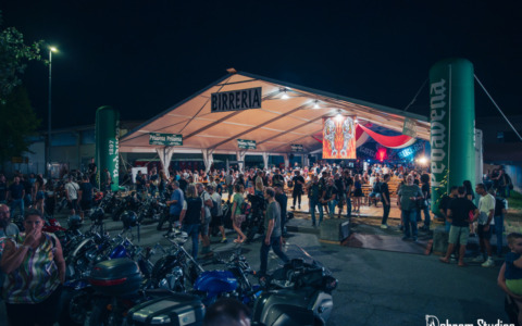 Festa Bikers, Cologno al Serio invasa dalle moto: ha preso il via la 29ª edizione
