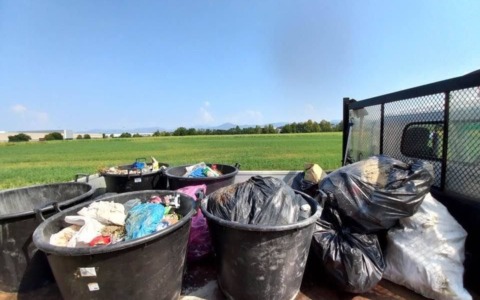 Rifiuti abbandonati a Calcinate, la sindaca sbotta: «Ripulire costa a tutta la comunità»