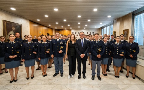 Sicurezza, a Bergamo sono arrivati 53 nuovi agenti di Polizia (anche per la provincia)