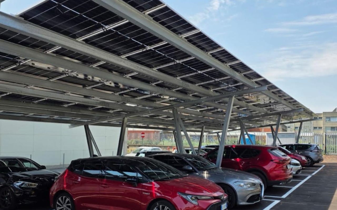 Finito il nuovo impianto fotovoltaico al Cus Bergamo di Dalmine
