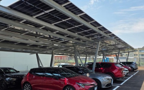 Finito il nuovo impianto fotovoltaico al Cus Bergamo di Dalmine