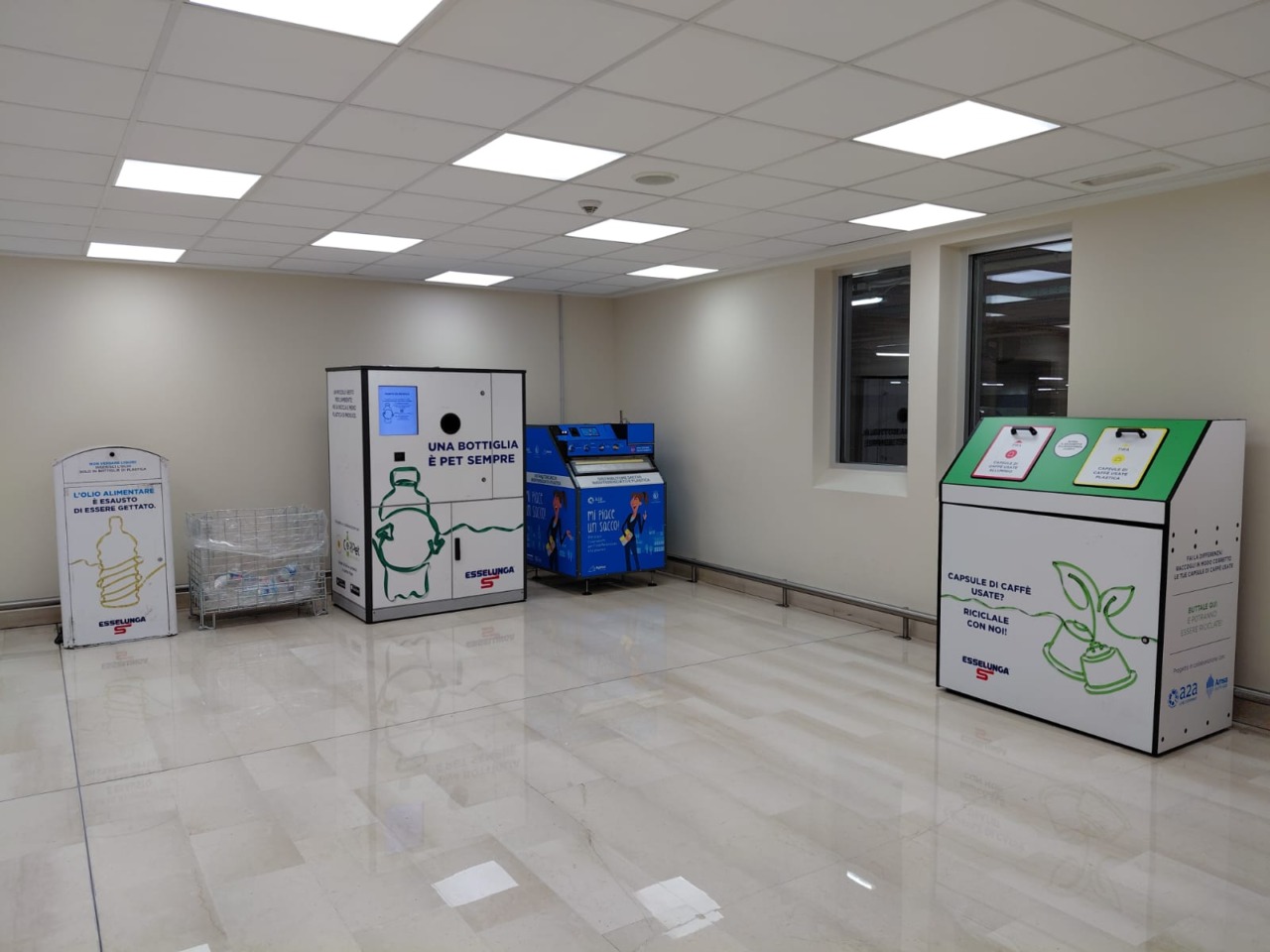 A Bergamo si riciclano anche le capsule del caffè grazie ai nuovi punti di raccolta da Esselunga
