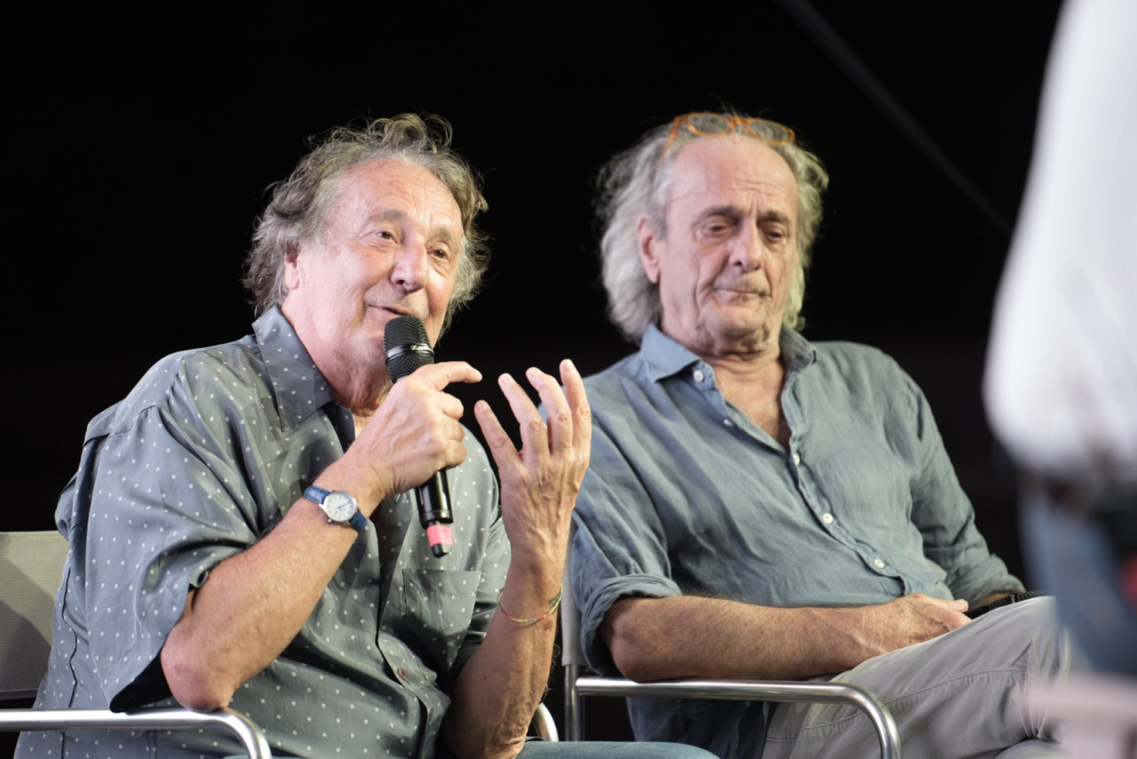 In Città Alta grande partecipazione per la prima serata di Food Film Fest: super ospite Enzo Iacchetti