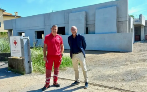 Nuova sede della Croce Rossa a Seriate, il taglio del nastro è in programma per il 23 settembre
