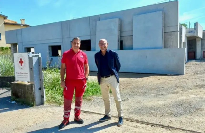 Nuova sede della Croce Rossa a Seriate, il taglio del nastro è in programma per il 23 settembre