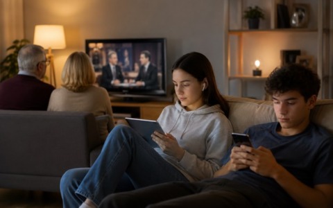 Perché la seconda generazione guarda la TV in modo diverso dai genitori