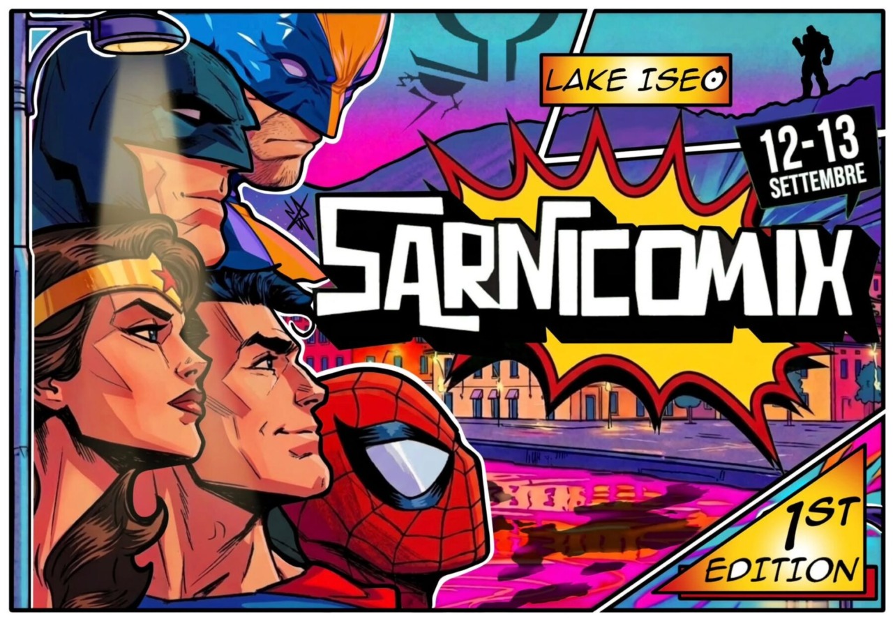 A Sarnico il mondo nerd scende in piazza: arriva Sarnicomix