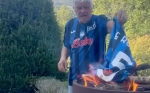 Maglia bruciata di De Roon: le scuse dell’imprenditore bergamasco