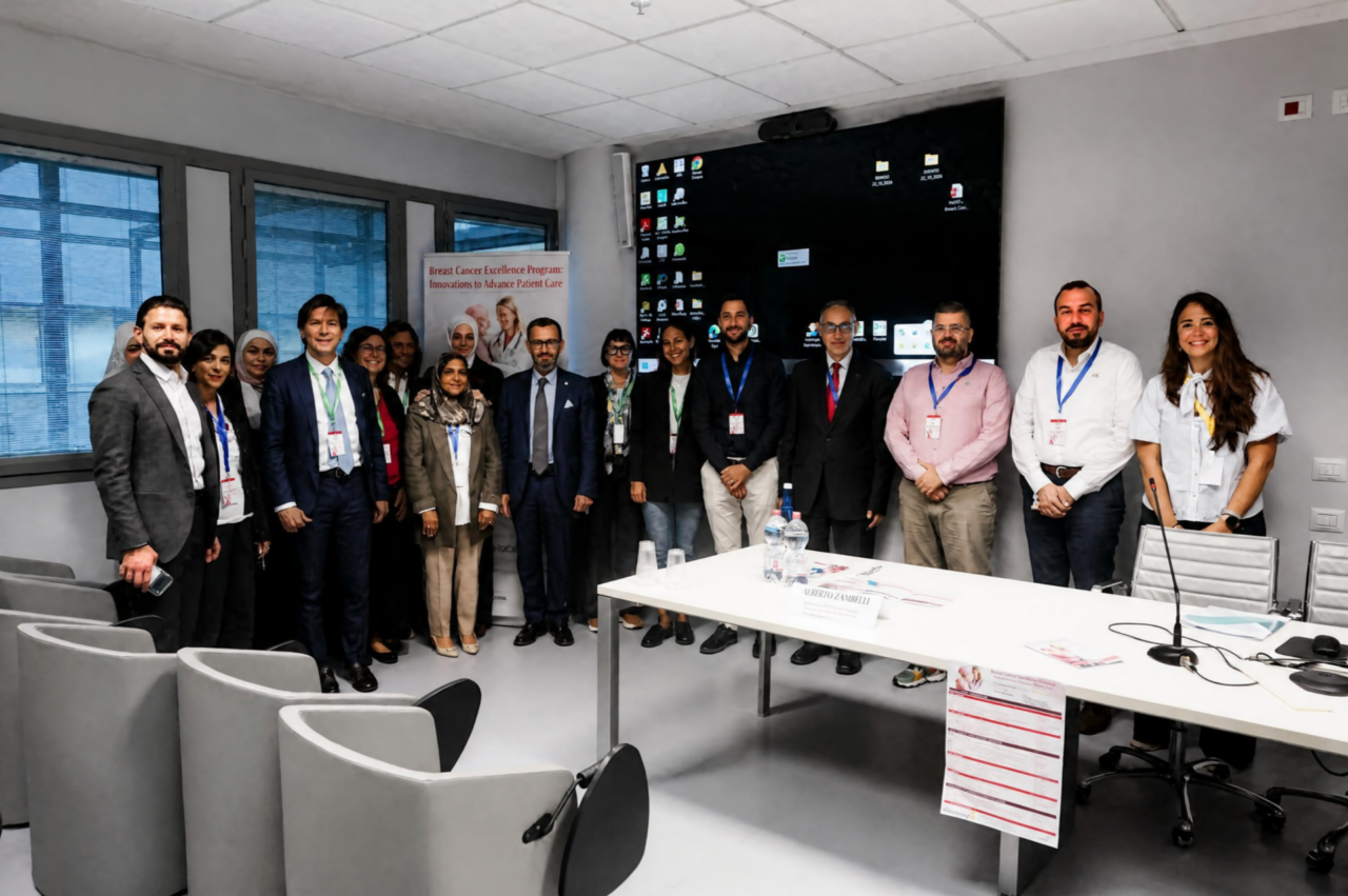 Undici oncologi da quattro Paesi arabi a Bergamo per studiare le innovazioni nella cura del tumore al seno