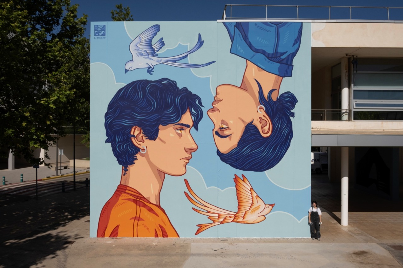 Il Rondò delle Valli cambia volto grazia a Lidia Cao e a M.ur.a., festival dedicato alla street art