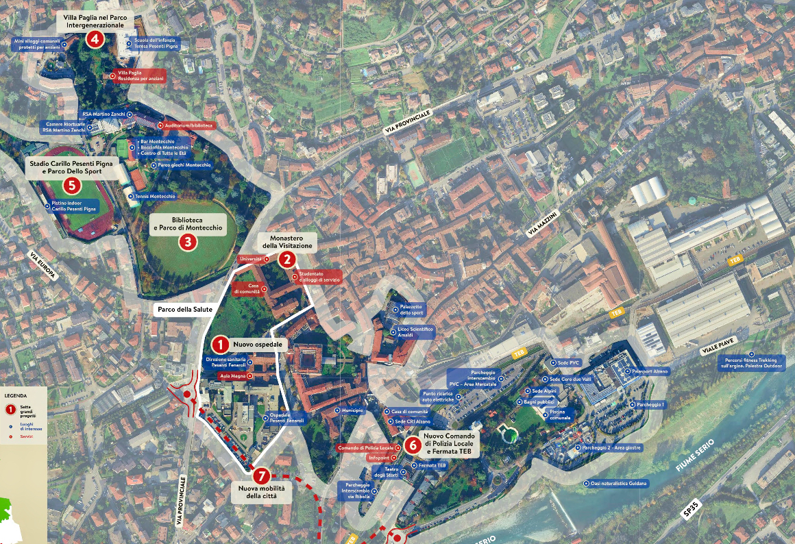 Alzano Lombardo cambia volto e ha descritto l’ambizioso progetto a tutta la cittadinanza