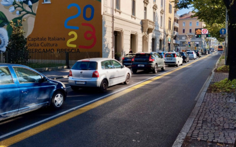 Forza Italia Bergamo “cavalca” il traffico nel caos: «Sindaca dimettiti»