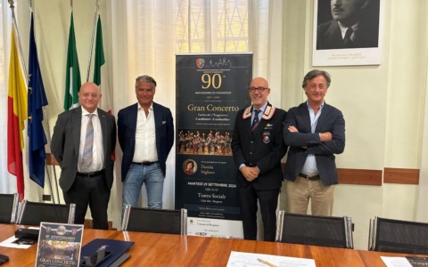 Novant’anni di musica e servizio: l’Anc di Bergamo festeggia al Teatro Sociale