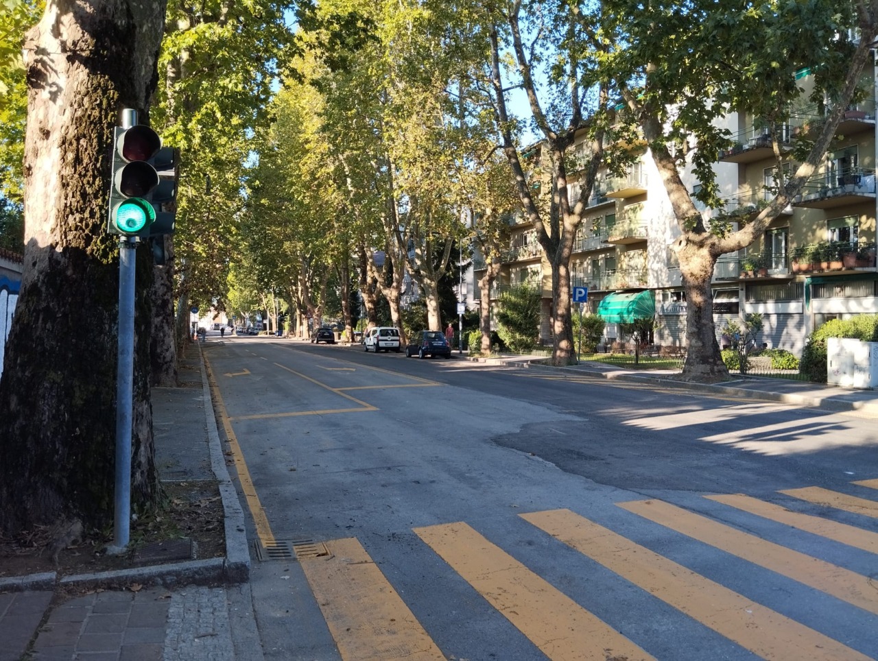 Lavori in viale Giulio Cesare, il cantiere si sposta verso nord: cambia la viabilità