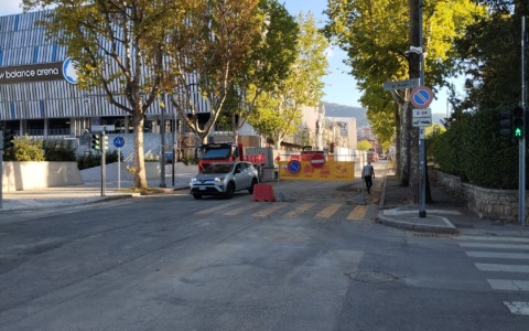 Viale Giulio Cesare è stato completamente riaperto due mesi prima del previsto