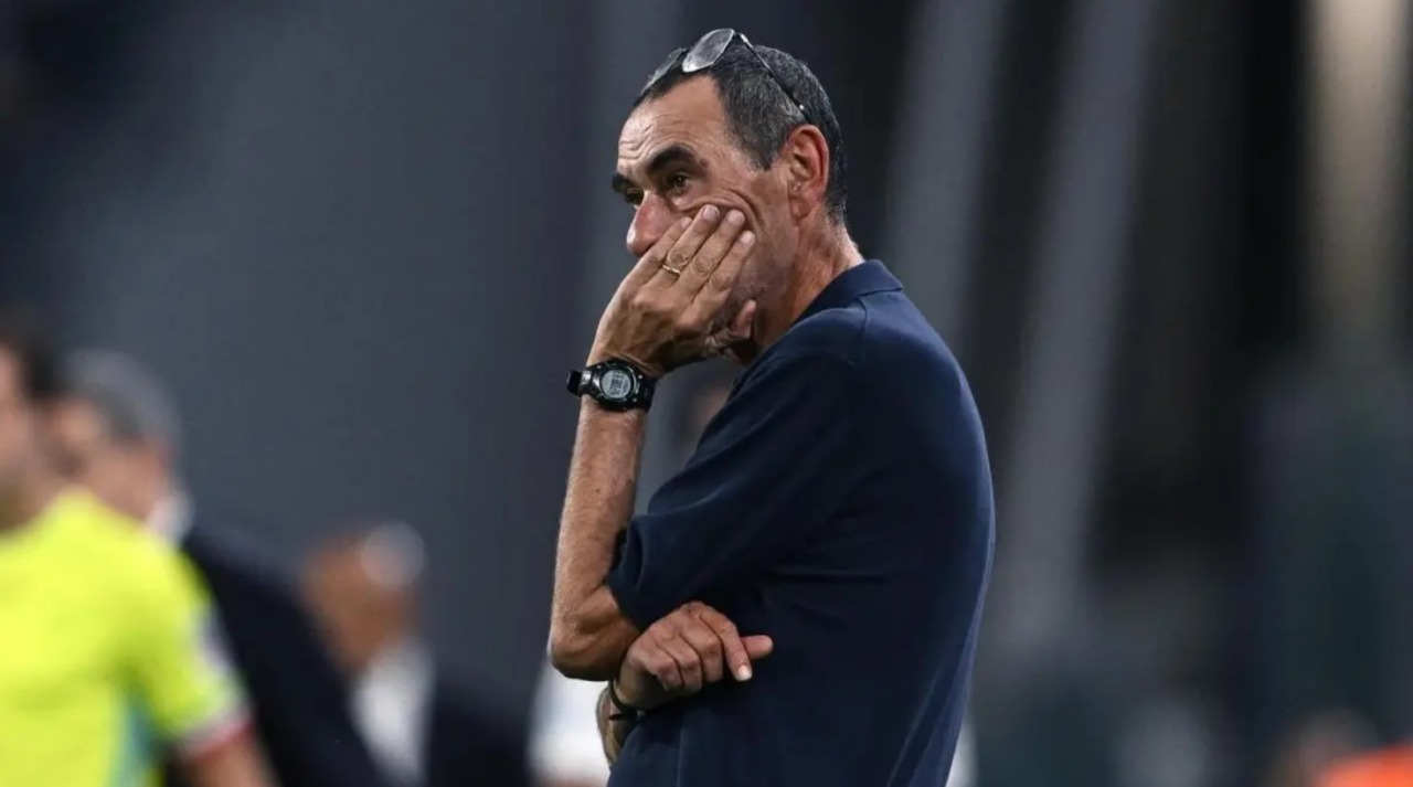 Sarri: «La squadra deve accendersi nell’anima. Il rigore su Rowe? Se il Var non richiama per quello, togliamolo»