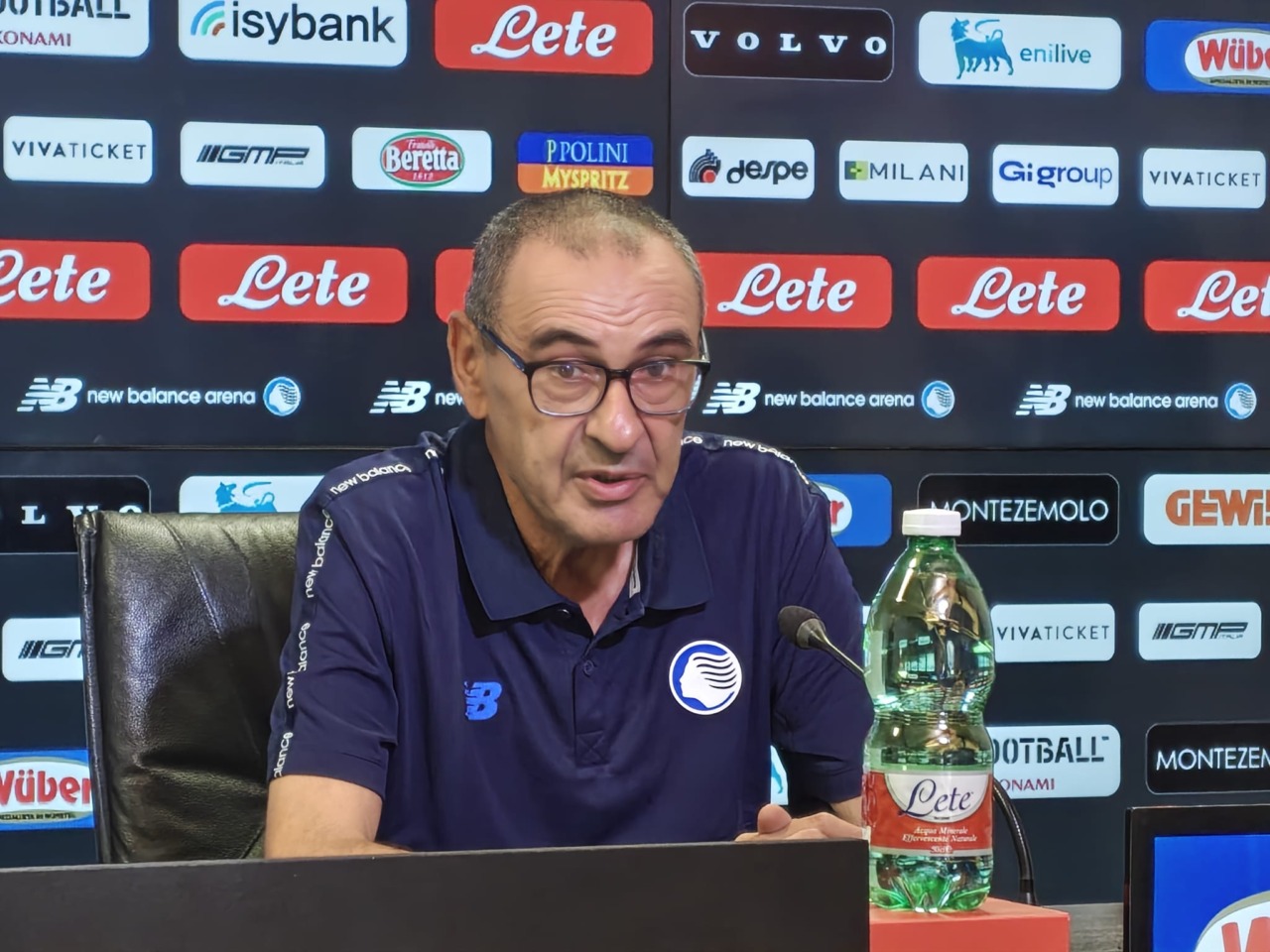 Sarri e la sua idea di calcio che non cambia, anche contro Gasperini (che è diversissimo)