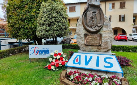 Doppia festa a Osio Sopra, che celebra i 55 anni dell’Avis locale e l’inaugurazione del Parco Natali