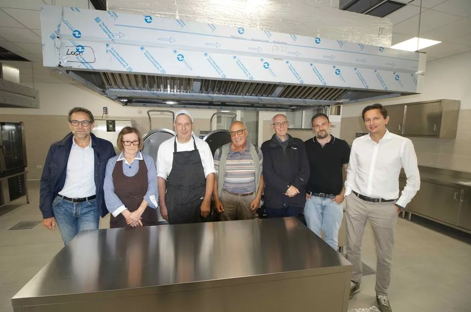 Mille pasti per i più fragili: apre la nuova cucina al Patronato San Vincenzo