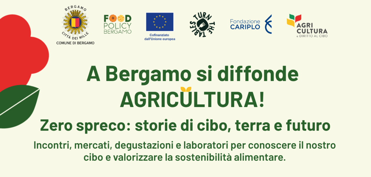 AgriCultura e Diritto al cibo: torna la tre giorni gastronomica, con una novità