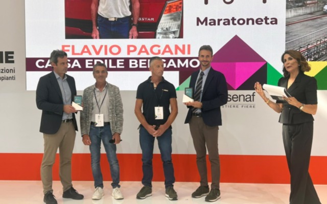 Lavora in cantiere per quasi 78mila ore: il record di Flavio Pagani di Urgnano