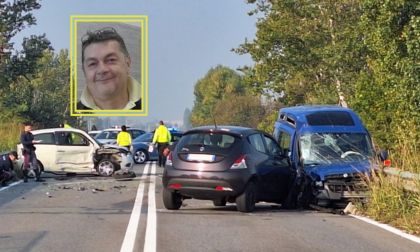 Carambola lungo la Rivoltana a Caravaggio: cinque mezzi coinvolti, muore un 62enne di Calvenzano