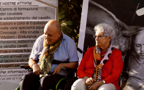Andrea Baleri di Albino e quella sua «forza di non smettere mai di guardare avanti»