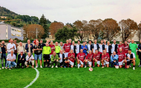 Quarant’anni di storia, lo stadio di Alzano Lombardo ha celebrato le sue glorie
