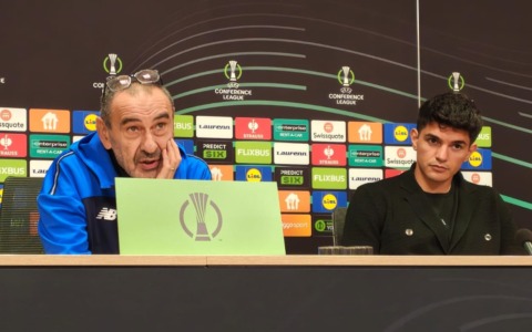 Sarri e Bellanova alla vigilia dell’Ajax: «Viste buonissime cose nelle ultime gare»