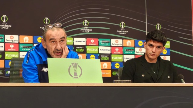 Sarri e Bellanova alla vigilia dell’Ajax: «Viste buonissime cose nelle ultime gare»