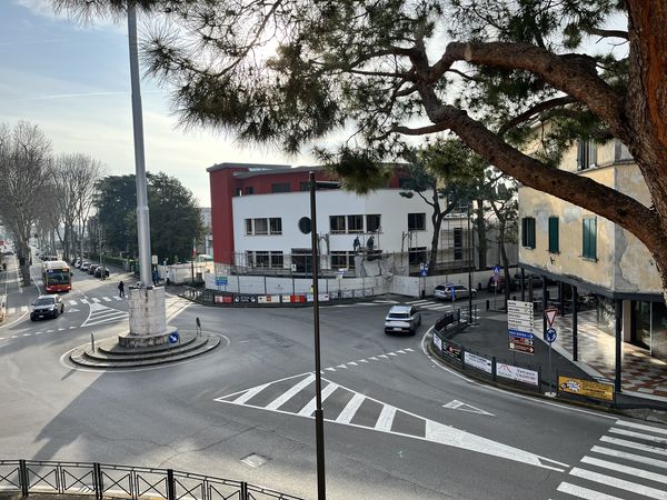 Gran progetto quello per riqualificare l’area esterna dell’ex Cral di Dalmine. Ma i parcheggi per le bici?
