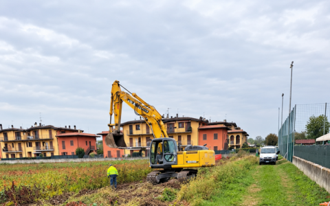 Al Cassinone di Seriate arriva una nuova strada per la sicurezza dei più piccoli