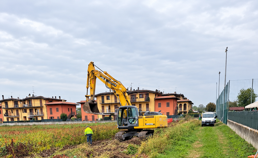 Al Cassinone di Seriate arriva una nuova strada per la sicurezza dei più piccoli