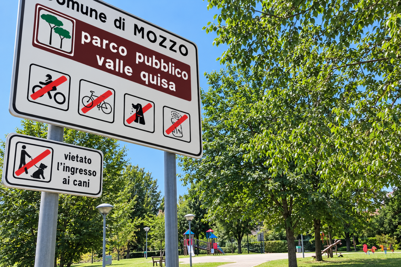 È deciso, il parco della Quisa di Mozzo cambia nome: diventerà il Parco della Pace